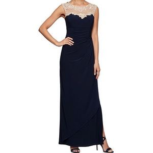 Navy Formal Gown